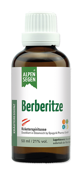 Alpensegen® Berberitze Kräuterspirituose (50 ml)