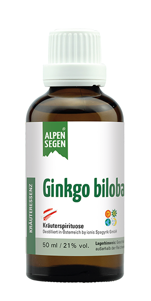 Alpensegen Ginkgo biloba Kräuteressenz (50 ml)