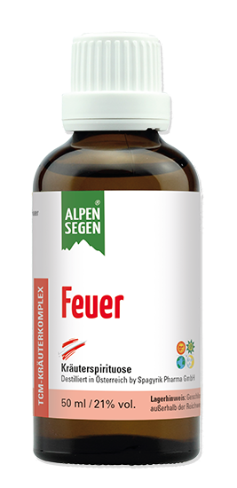 Alpensegen® TCM / TEM-Kräuterkomplex Feuer (50 ml)
