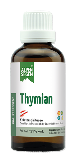 Alpensegen® Thymian Kräuterspirituose (50 ml)