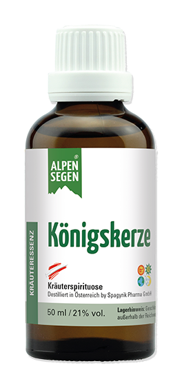 Alpensegen® Königskerze Kräuterspirituose (50 ml)