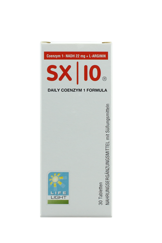 SX | 10, Coenzym1 - NADH 22mg + L-Carnitin