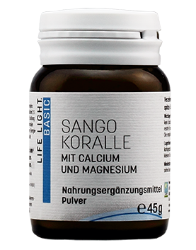 Sango Koralle - mit Calcium und Magnesium (45 g Pulver)