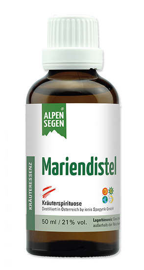 Alpensegen® Mariendistel Kräuterspirituose (50 ml)