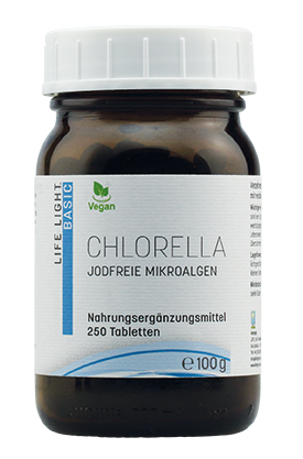 Chlorella Mikroalgen (250 Tabletten)