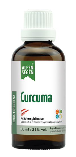 Alpensegen® Curcuma Kräuterspirituose (50 ml)