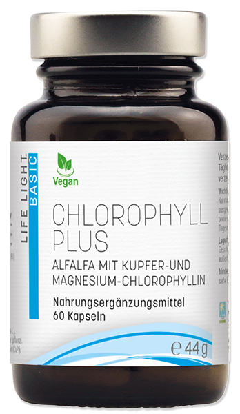 Chlorophyll plus - Alfalfa mit Kupfer- und Magnesium-Chlorophyllin (60 (Kapseln)