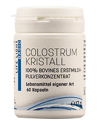 Colostrum Kristall (60 Kapseln) - Etikett neu