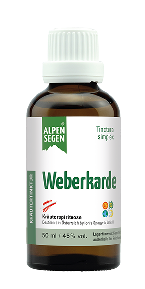 Alpensegen® Weber-Karde Kräutertinktur (50 ml)